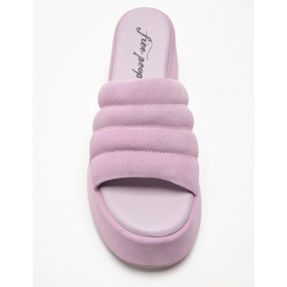 🎉LAST CHANCE🎉 FREE PEOPLE Almost Paradise Platform Sandals / Orchid - Picture 11 of 14